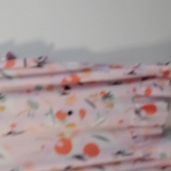 The Zig Zag Stripe Abstract Patterned Drape Front Ruffle Kimono One Size - Picture 9 of 12